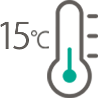 イラスト：温度計